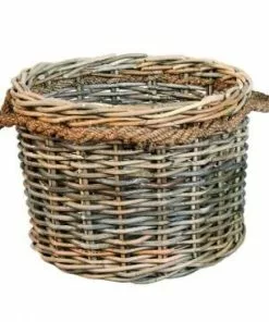 Iso Pyöreä Rottinkikori LK-016/L