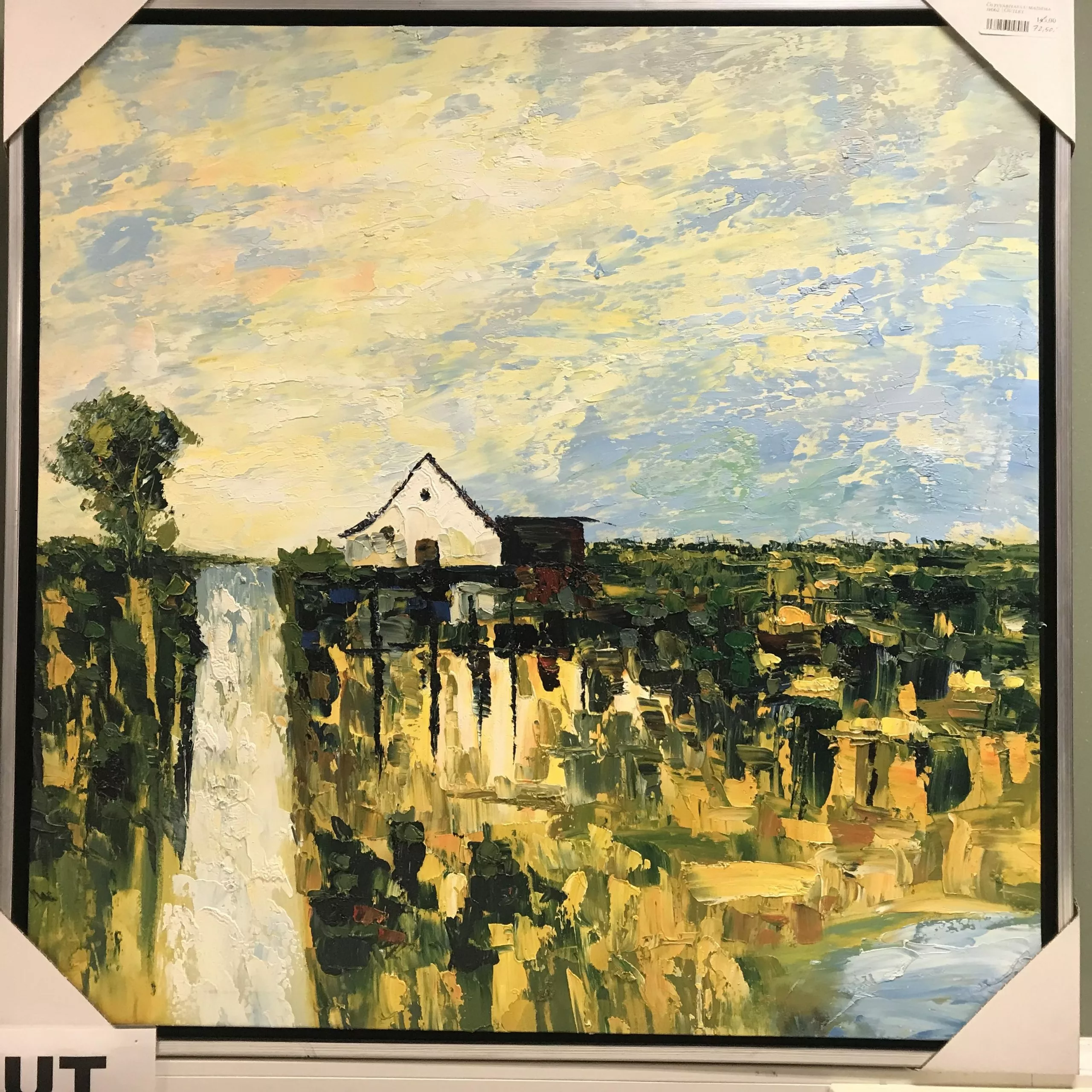 Öljyvärimaalaus Talo Maisema Jp062 | Outlet 3 Öljyvärimaalaus Talo Maisema Jp062 | Outlet