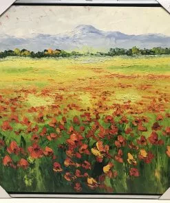 Öljyvärimaalaus Kukkaketo Ar5041 | Outlet