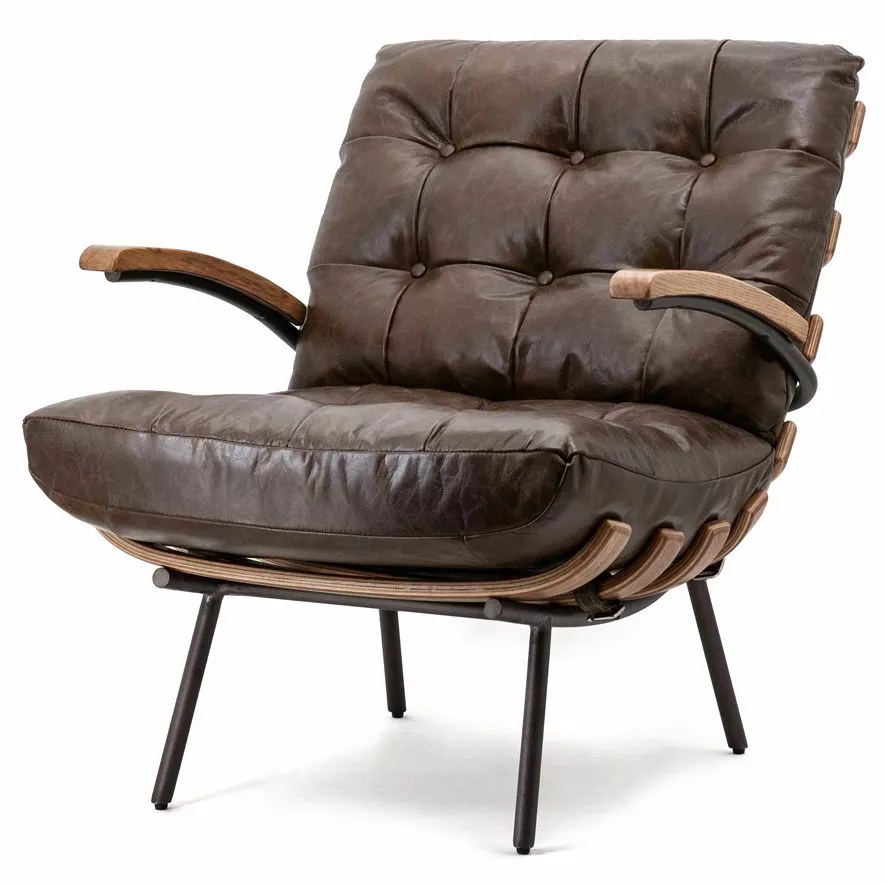 Nahkanojatuoli Bastiaan 97620 Db