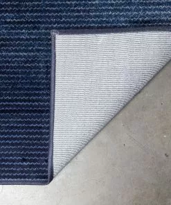 Matto Obi Blue -Huonekalu kauppa aada matto obi blue raidallinen matto sininen matto moderni matto laadukas matto tyylik s matto skandinaavinen matto paksu matto matto pitk ll nukalla zuiver 3 scaled