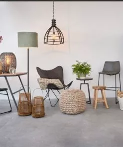 Musta Butterfly Tuoli -Huonekalu kauppa butterfly tuoli mustanruskea sisustuksessa2