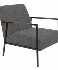 Lounge Nojatuoli Wakasan -Huonekalu kauppa harmaa lounge nojatuoli wakasan