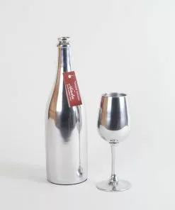 Koriste-Esineet Pullo + Lasi M3186