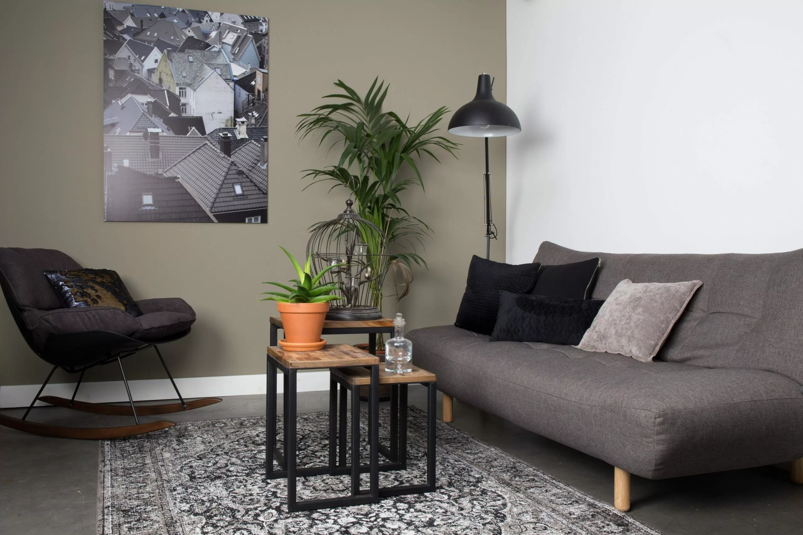 Mustakuvioinen Matto Chi - Image 4