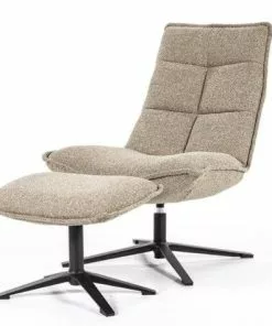 Pyörivä Nojatuoli Rahilla Marcus 95593 Beige