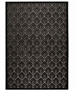 Musta-Harmaa Matto Beverly