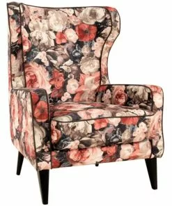 Konjakinvärinen Nahkanojatuoli Kentakey -Huonekalu kauppa nahkanojatuoli kentakey