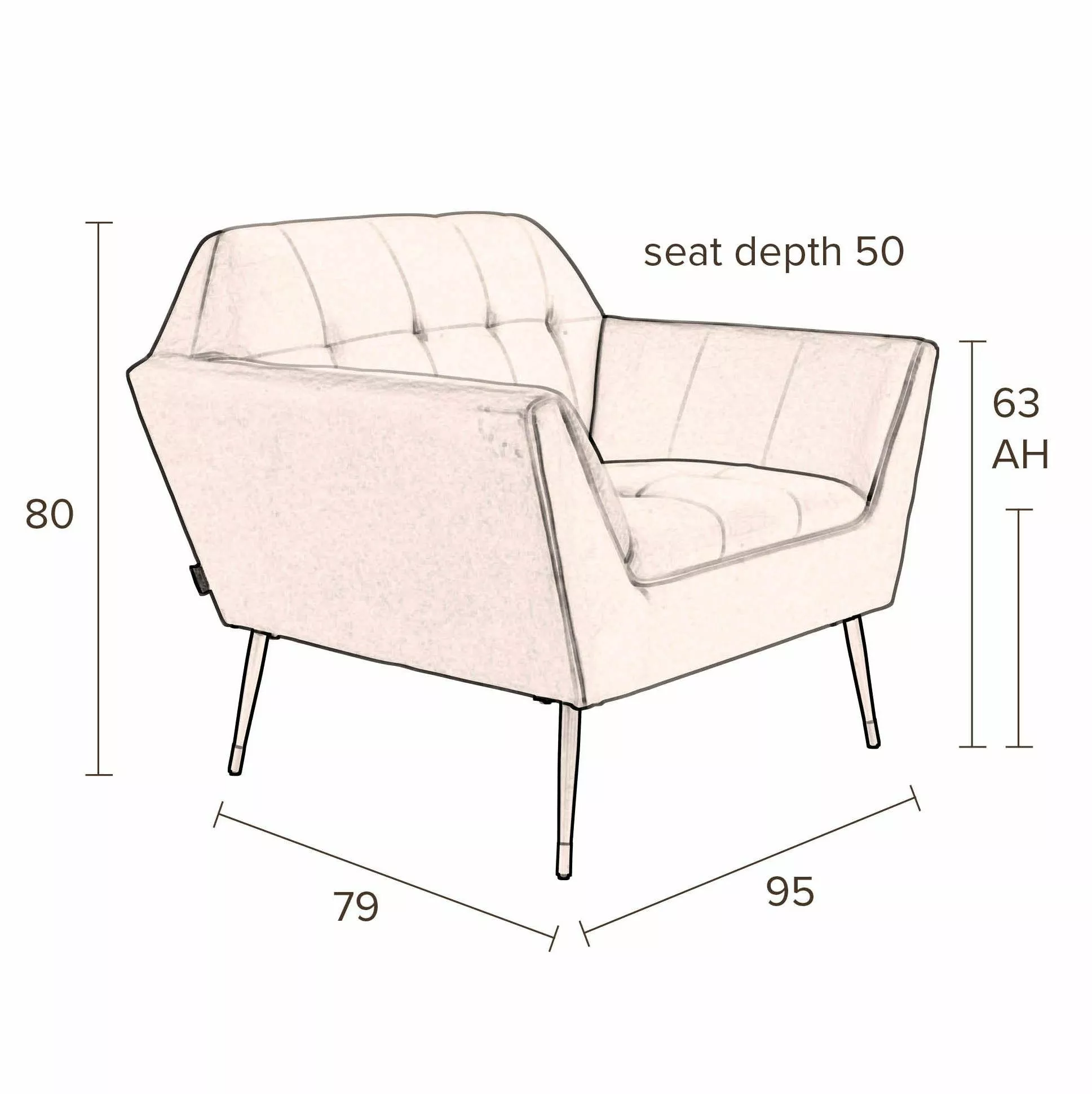 Nojatuoli Kate Musta 11 Nojatuoli Kate Musta - Image 9