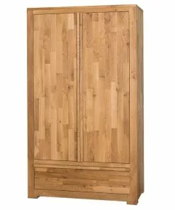 Vaatekaappi Aada Ops630 OAK -Huonekalu kauppa ops630 vaatekaappi tammesta massiivipuinen moderni kulmikas muokattava aada sisustus 3