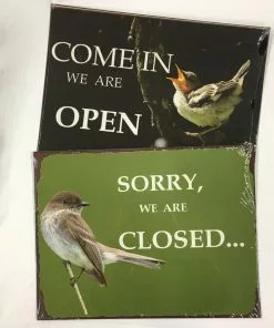 Open Closed Linnut Xb-137