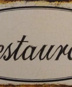 Peltitaulu Restaurant Ns-203