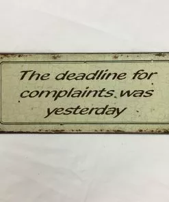 Peltitaulu Ms-06 The Deadline For