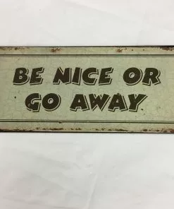 Peltitaulu Ms-22 Be Nice Or