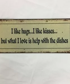 Peltitaulu Ms-29 I Like Hugs..I Like