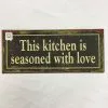 Peltitaulu MS-52 This Kitchen Is -Huonekalu kauppa peltitaulu ms52