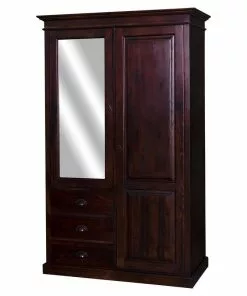 Vaatekaappi Peilillä Aada Ps361 -Huonekalu kauppa ps361 l