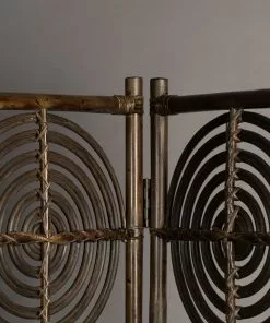 Sermi Rumour Brown 7900020 9 Sermi Rumour Brown 7900020 -Huonekalu kauppa tilanjakaja sermi koristeellinen rottinkinen kuvioitu tummanruskea ruskea 2 scaled