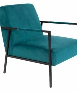 Lounge Nojatuoli Wakasan -Huonekalu kauppa turkoosi louge nojatuoli wakasan