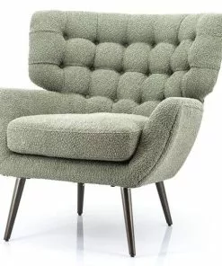 Nojatuoli Peter 97612 Vihreä -Huonekalu kauppa tyylik s vihert v nojatuoli peter