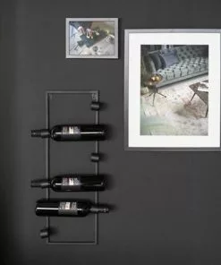 Viinipulloteline Seinälle Vine L 9 Viinipulloteline Seinälle Vine L -Huonekalu kauppa viinipulloteline seinalle vine s sisustus 1